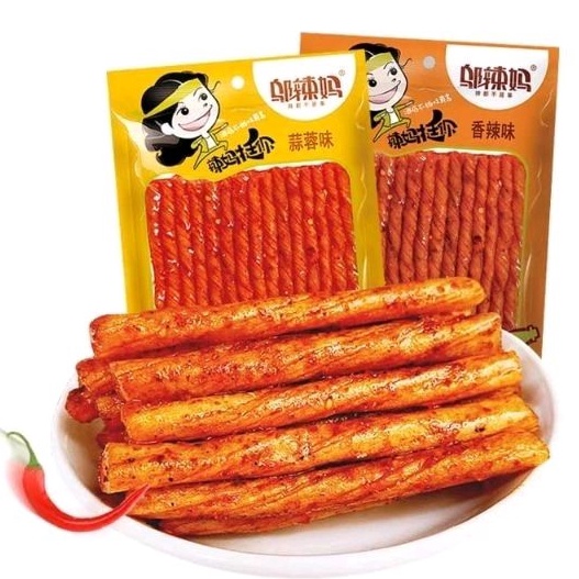 

Mur4h Wulama Latiao 70gr snack cina viral enak pedas / stik pedas manis HALAL jiu gui dou pai pai Stok Sedikit