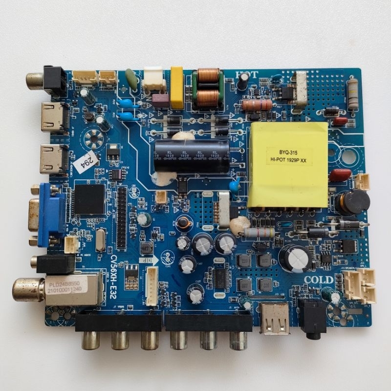 mb ori mobo mainboard tv Polytron PLD 24B8550 PLD24B8550