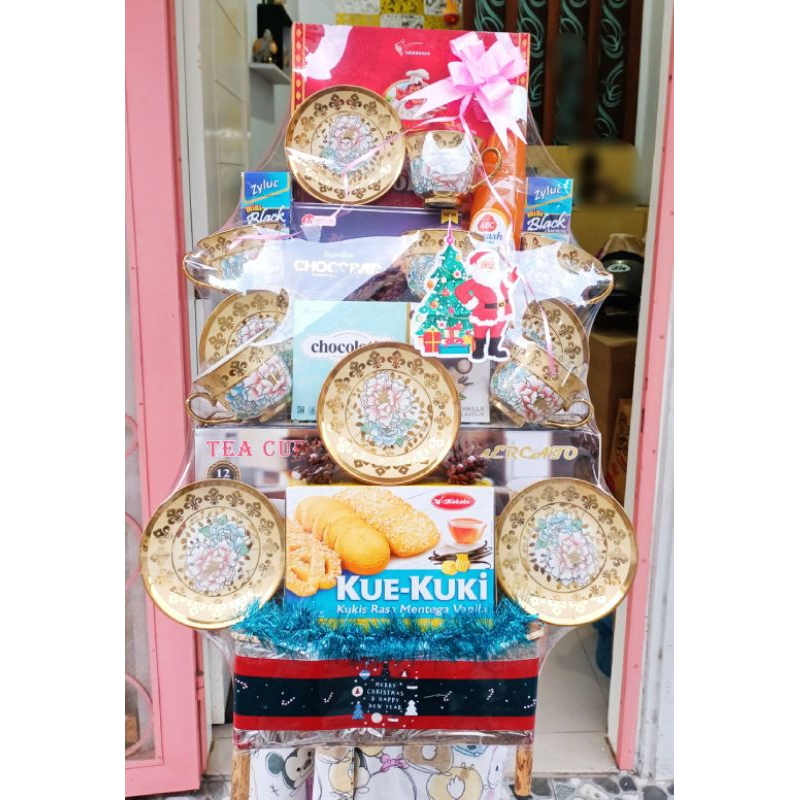 

parcel Snack mix cangkir keramik