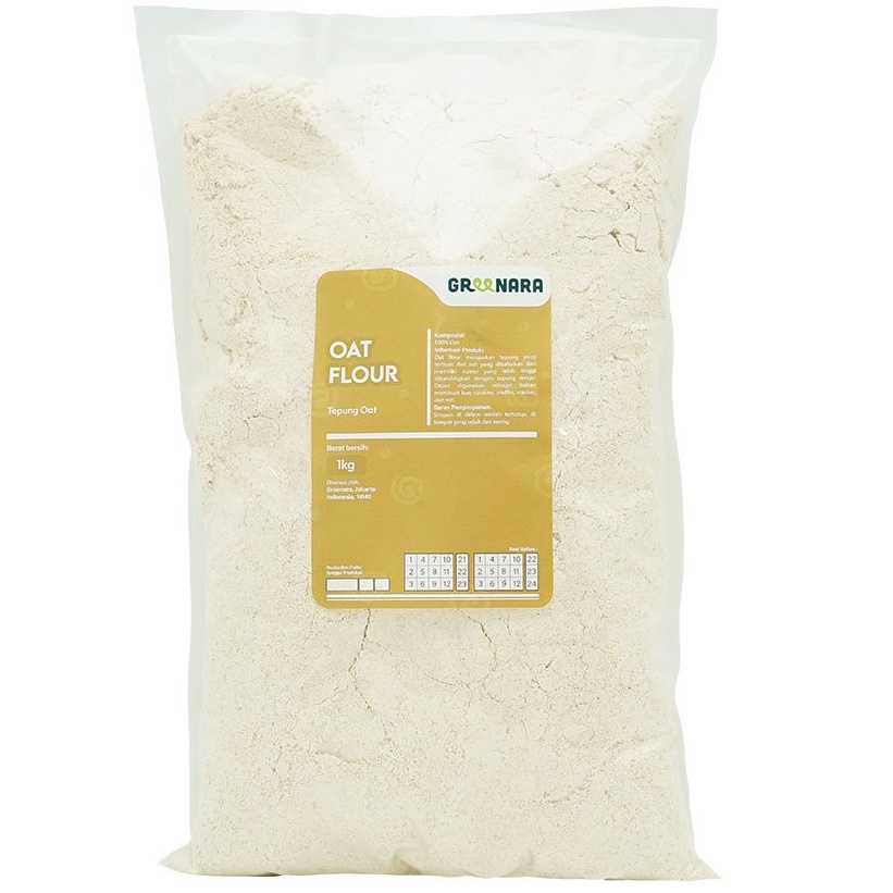 

[♥B81<] Tepung Oat 1Kg / Oat Flour Dijamin Ori