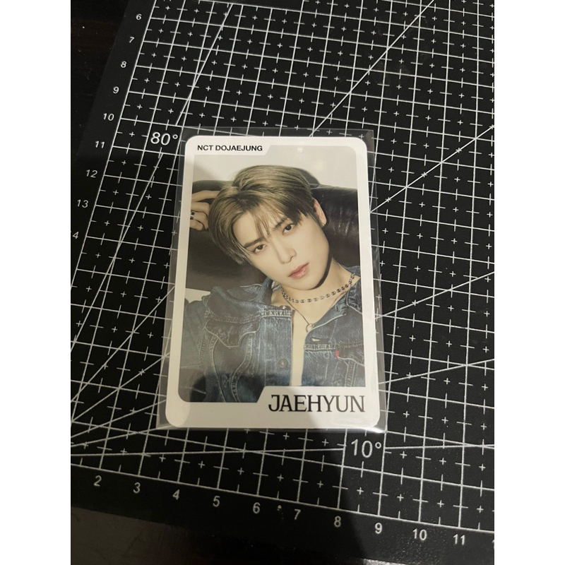 (EKSPEDISI POS) (damage) photocard jaehyun tc denim nct dojaejung (defect)