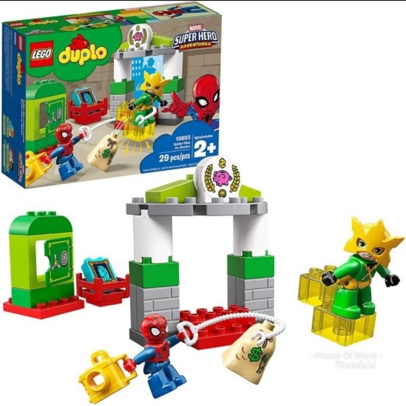 Lego 10893 Duplo Marvel Superhero Adventure Spiderman vs Electro 2+