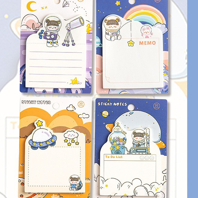 

Sticky Note Motif Kartun Lucu Sticky Notes Penanda Buku