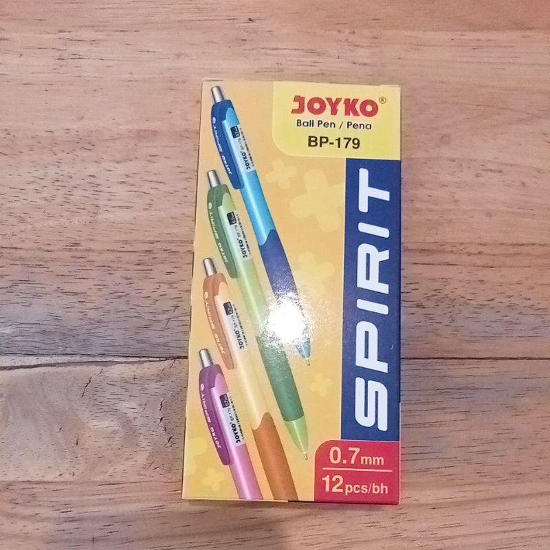 

pulpen joyko spirit semi gel 0,7 mm lusinan