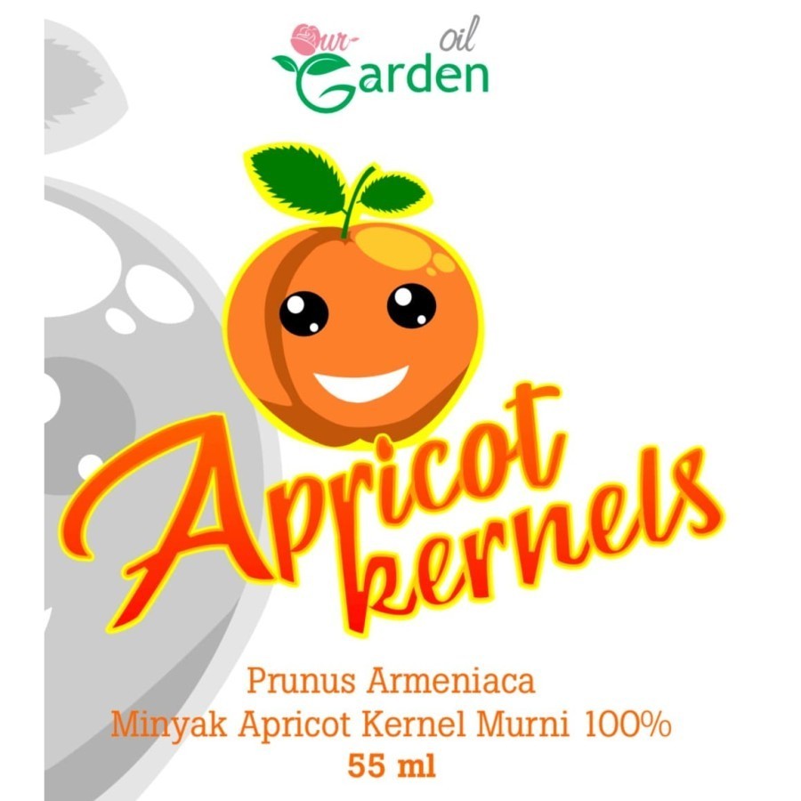 

Apricot Kernels Oil Minyak Biji Aprikot Murni 100% Our Garden 55 ml