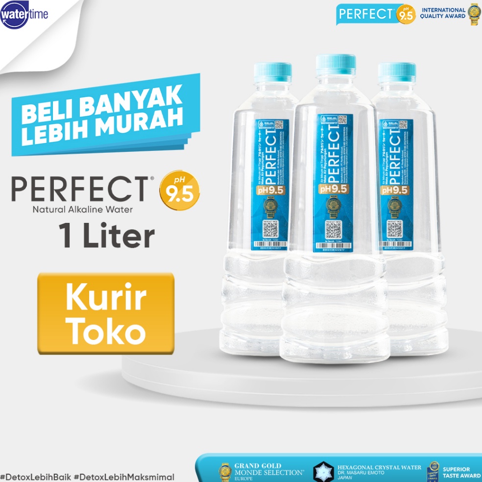 

CT7EW Perfect - Alkaline Water 1 Liter (Air Minum Isi 6 Botol) Terlaris (