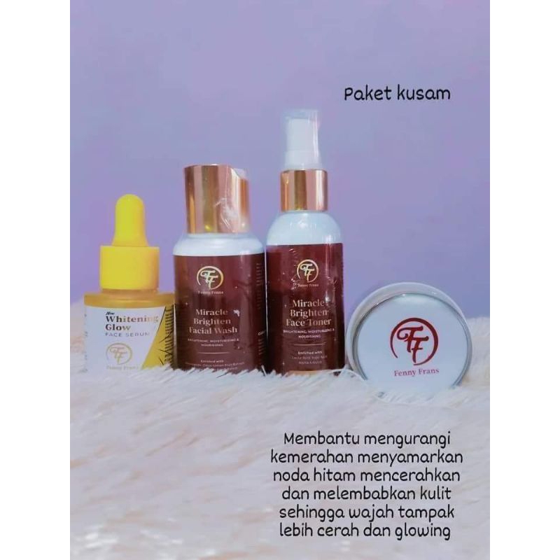 paket glowing cream all in one ORI BPOM by Fenny frans