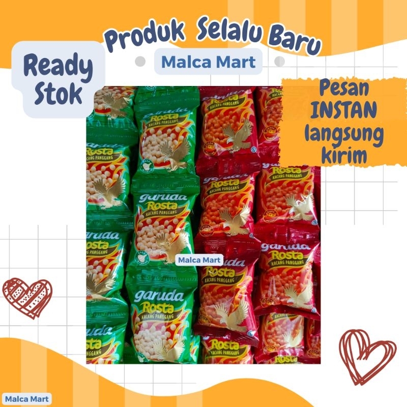 

Kacang Garuda Rosta 10 pcs @11 gram