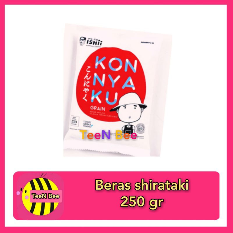 

Ambico Beras Shirataki 250gr - Konnyaku Rice 250 gr