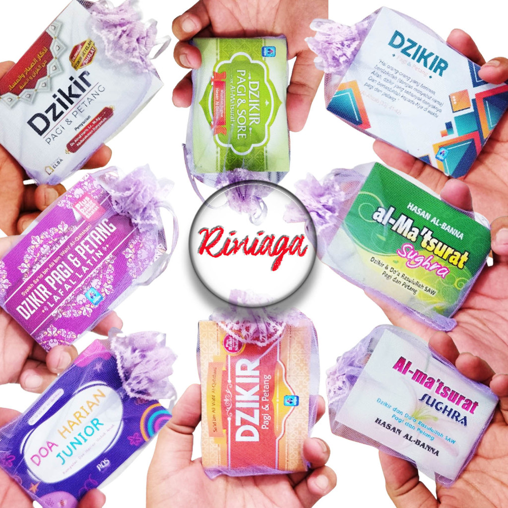 Souvenir Dzikir Pagi & Sore AL MA'TSURAT Hasan Al Banna - Pustaka Arafah - Riniaga