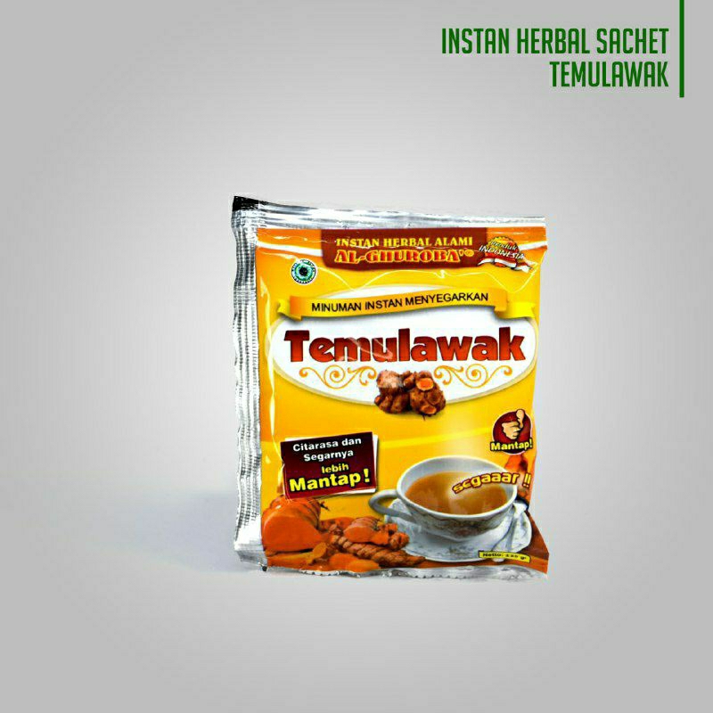 

Instan Temulawak Sachet 25gram AlGhuroba