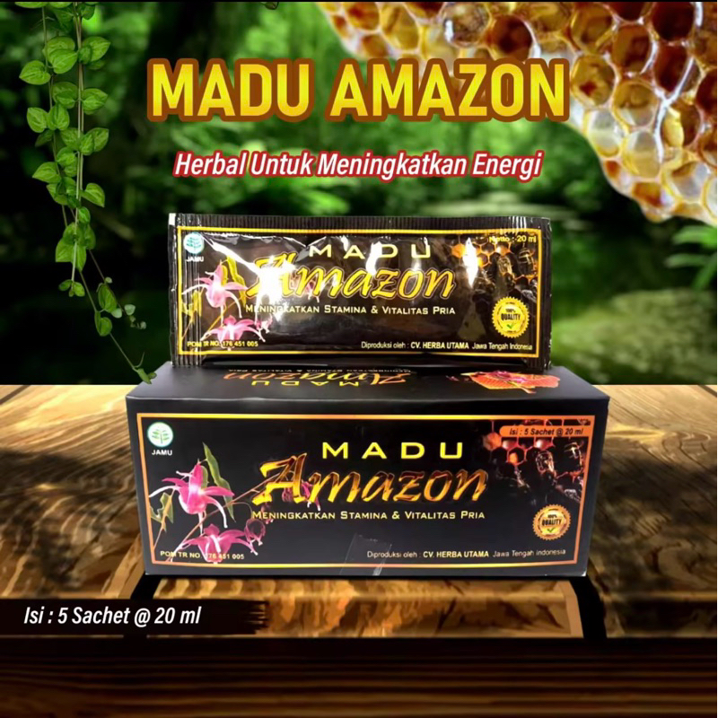 

❤️MJ Herbal❤️Madu Amazon Herbal Energi