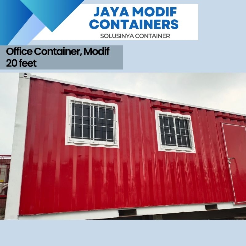 Container Office 20 Feet Kantor Modif (Jual/Sewa/Modif) (20/40Feet) Mess/Office/Dry/Storage/Kosongan