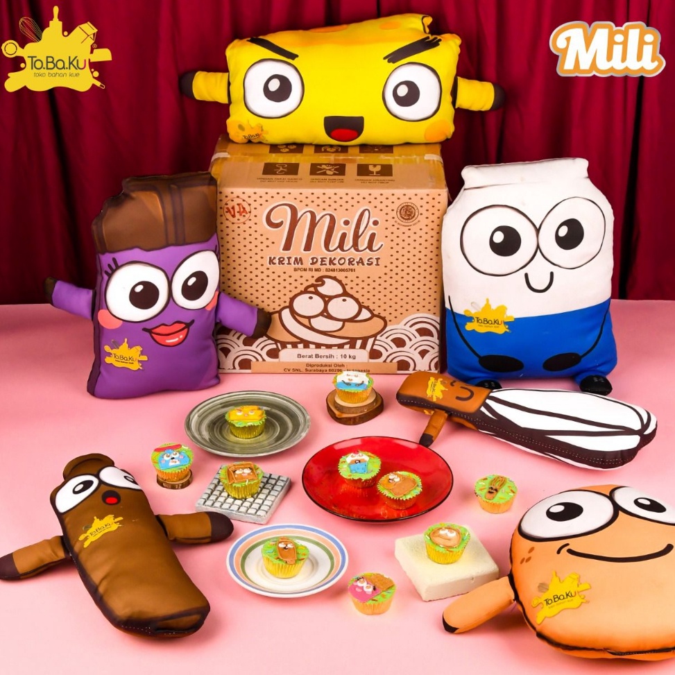 

COD Mili Butter Cream 1kg (Kemasan Repack) ➭COD