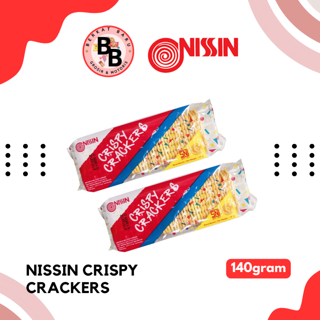 

[BB SNACK] NISSIN CRISPY CRACKERS 140GRAM