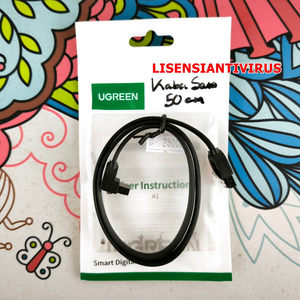 Kabel hdd kabel harddisk Kabel Sata Ugreen SATA 3 panjang 50cm 30797