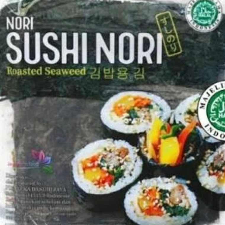 

Sushi Nori Sheet Gold 10 Lembar / Roasted Seaweed Halal ❅Terkini