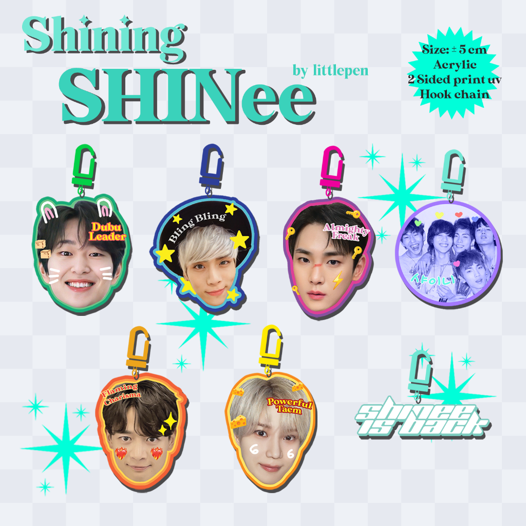 KEYCHAIN SHINEE by Little Pen