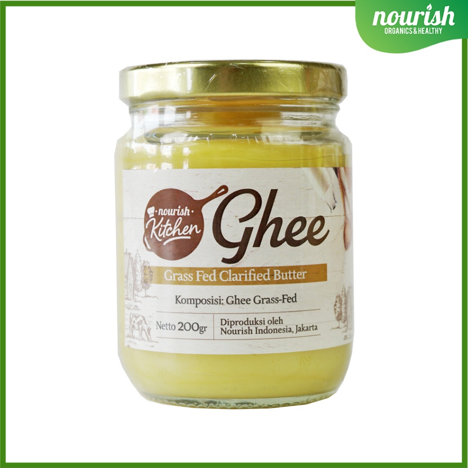 

SGJL9708 [KODE 77] Ghee ( Grass Fed Ghee Clarified Butter) 200 gr