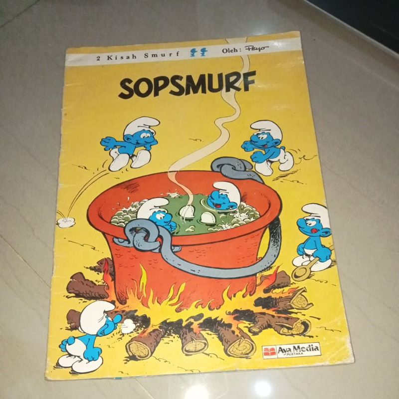 Komik 2 Kisah Smurf: SopSmurf - Peyo