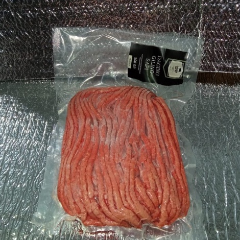 

HSLB3444 Ready Stok Daging Sapi Giling EKONOMIS Minced Beef 500gr