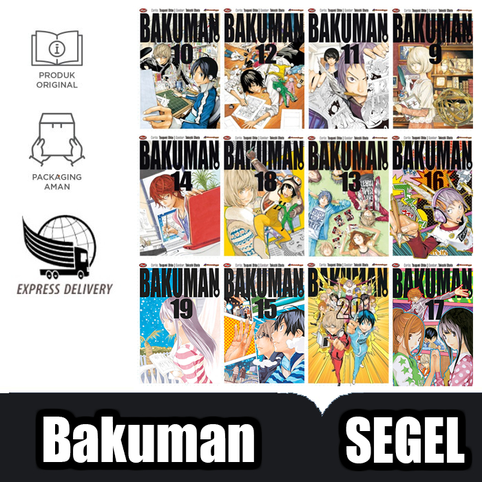 Komik BAKUMAN Baru Original Segel