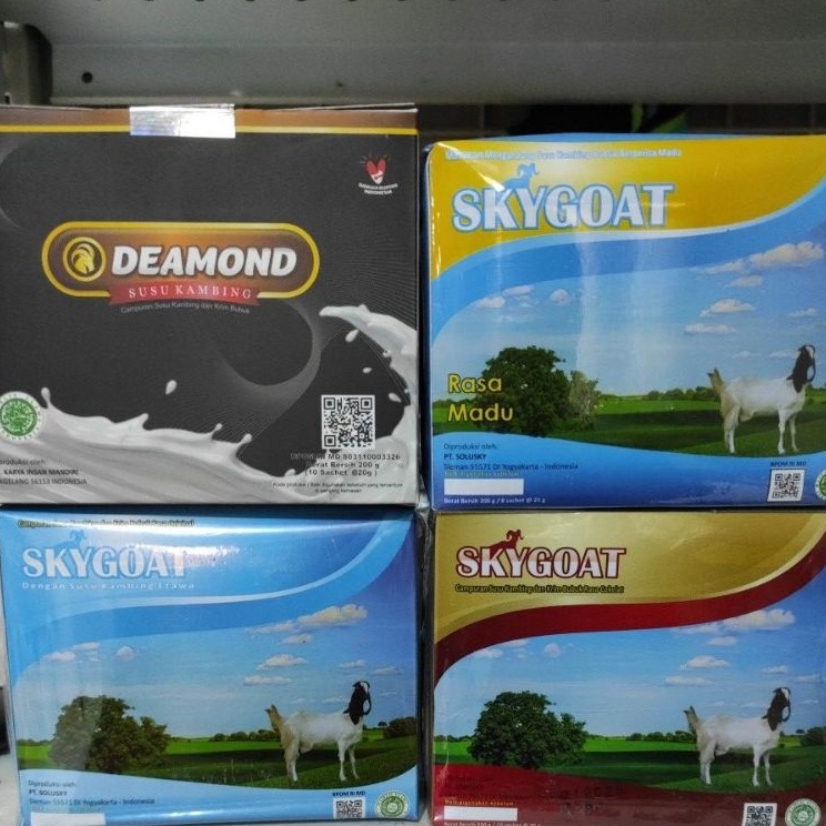 

SZVV4930 MEGA SALE Susu kambing etawa bubuk 1 box isi 10 saset (10 x 20gram)