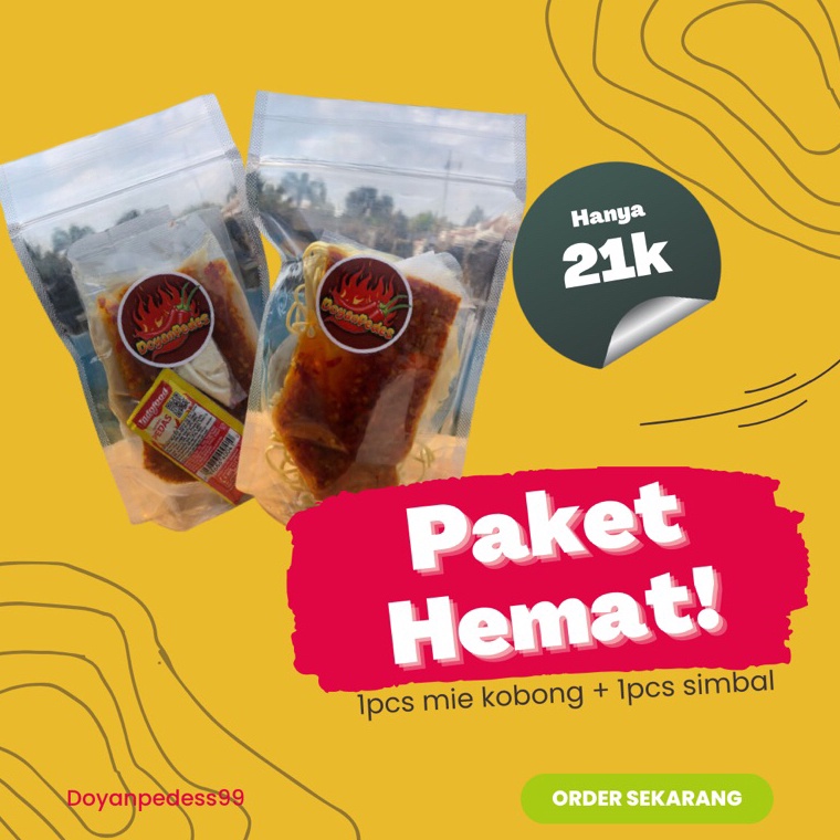 

[✻Y28>] PAKET BUDLLING MIE KOBONG DAN SIMBAL ALA Doyanpedess99 Must Get it