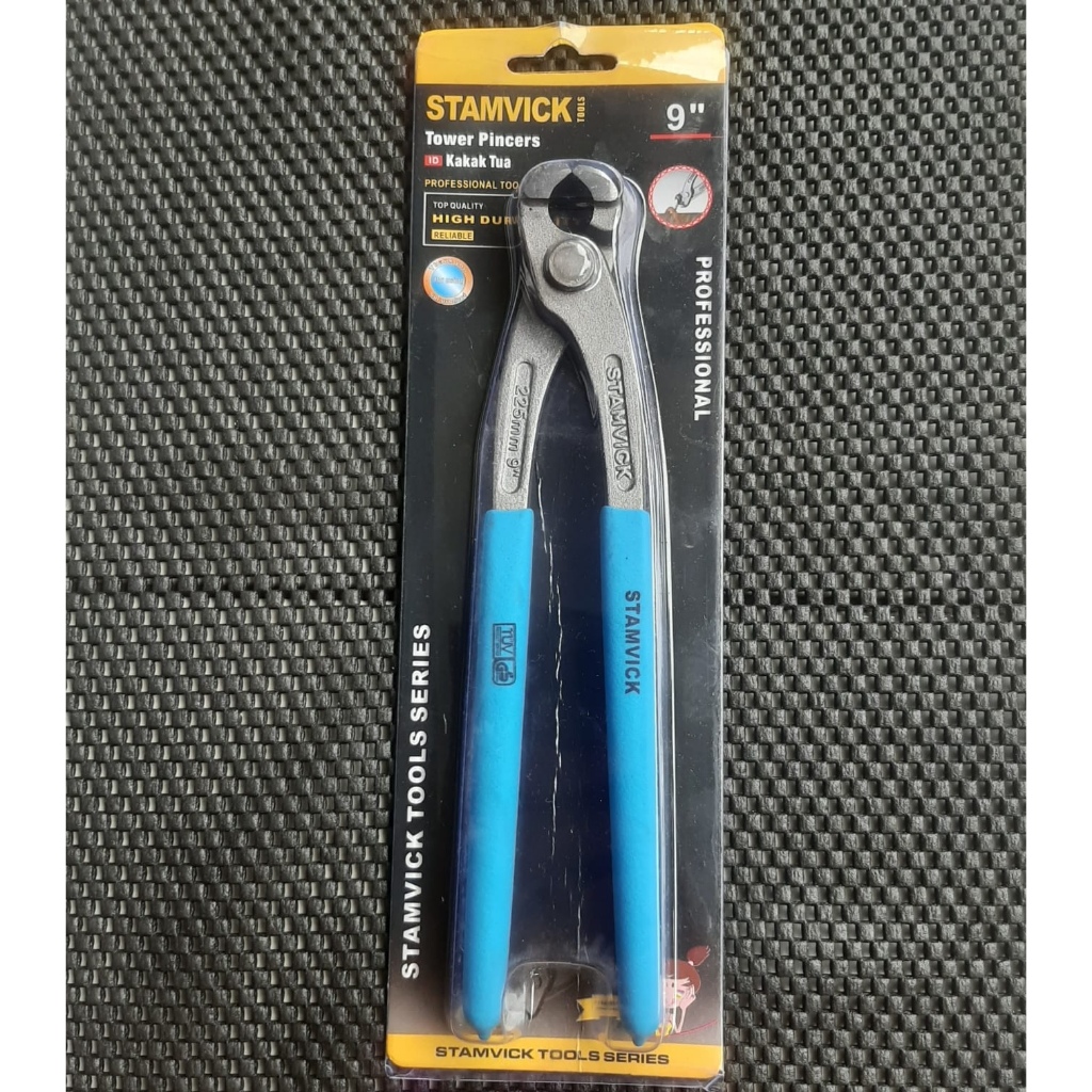 Gegep stamvick 9" gegep 9 Inch / Tang Kakatua Pincer Kuat Kokoh 9inch merk stamvick