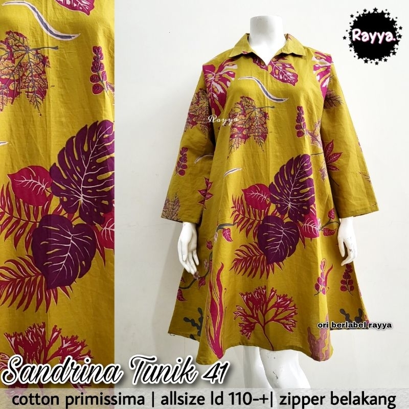 Sandrina tunik 41 original rayya batik