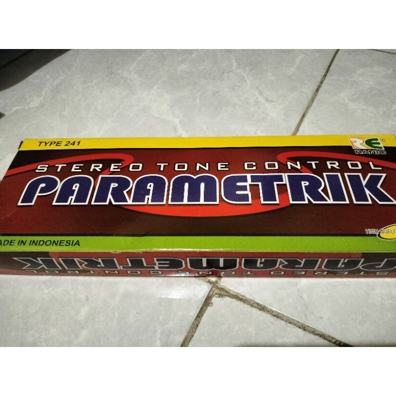 Tone control PARAMETRIK