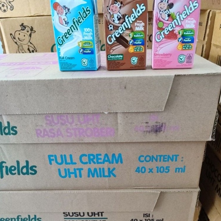 

VPPS5020 (COD )NEW_PRODUCT GREENFIELDS SUSU UHT 105 ML 105ML DUS KARTON KARDUS isi 40 pc INSTANT SAMEDAY