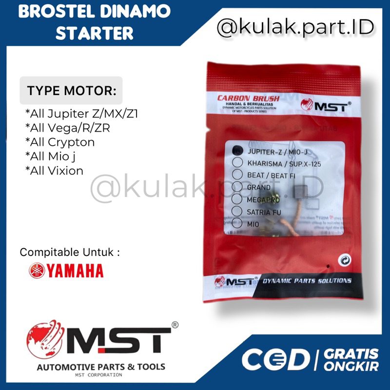 Arang Stater Jupiter Brostel Dinamo/Bostel Dinamo/Brushtel dinamo Yamaha Jupiter z/Crypton/Vega/Jupi