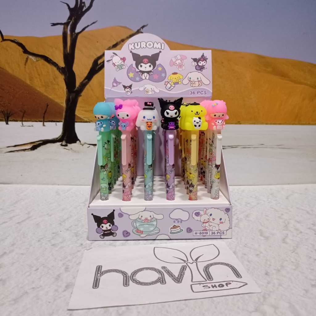 

(1 PC) PEN GEL KLIK SANRIO BODY KUROMI SANRIO CINNAMOROLL
