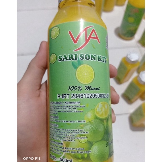 

✶ 500 ml Sari Jeruk Kasturi / Sari Kalamansi / Sari lemon cui / Sari sonkit 500 ML Grosir