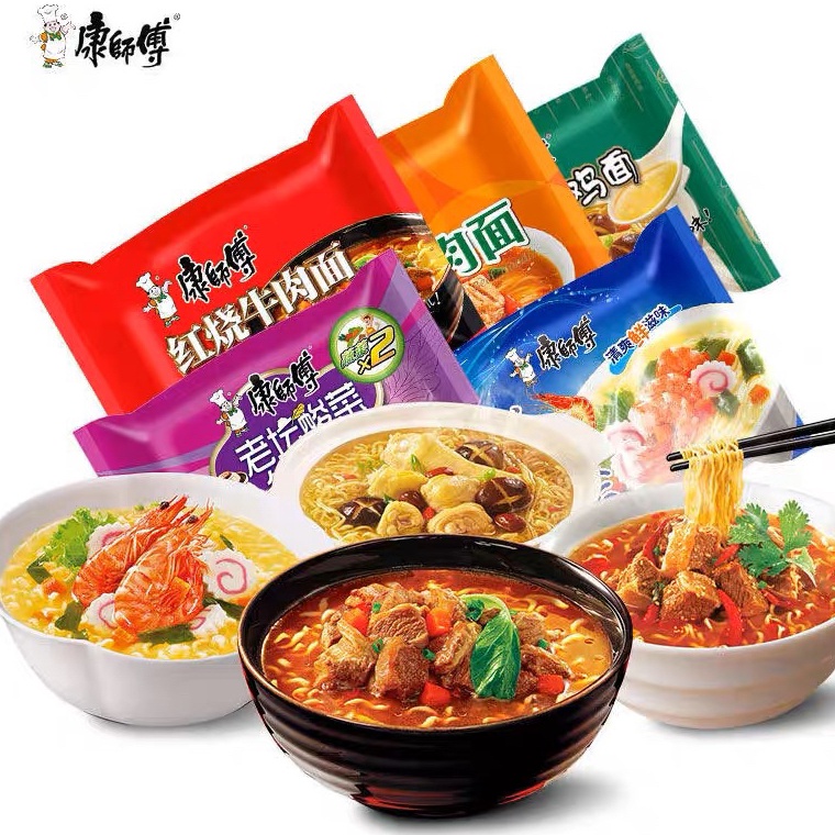 

JDSZ3059 (C6369] Master Kong Instant Noodles Kang Shi Fu Instant 98g-117g 康师傅方便面