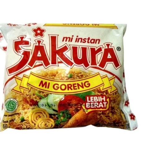 

YLQX8239 Terbaru 3.3 10 PCS MIE SAKURA GORENG
