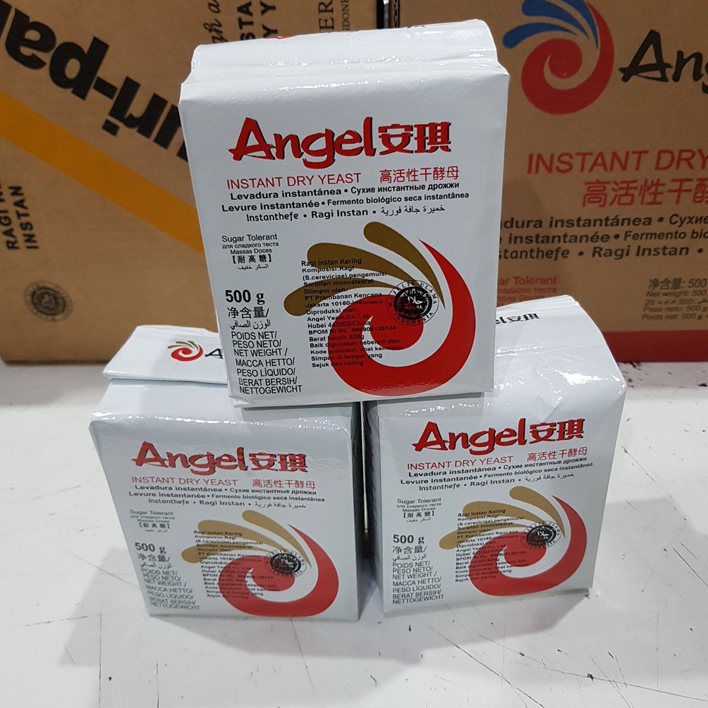 

[✈I93$] Ragi Instant ANGEL / EAGLE 500 gram GROSIR / yeast kering 500g Just Now