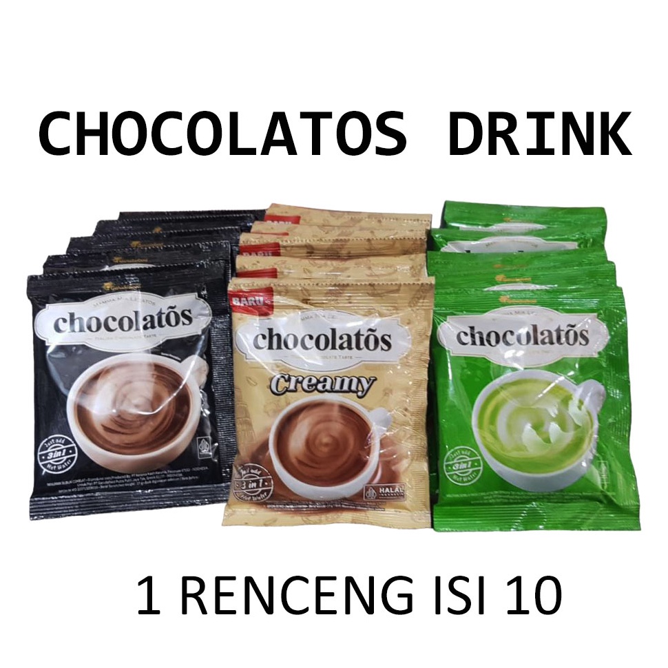 

Sell3r CHOCOLATOS DRINK RENCENG ISI 10 Diskon