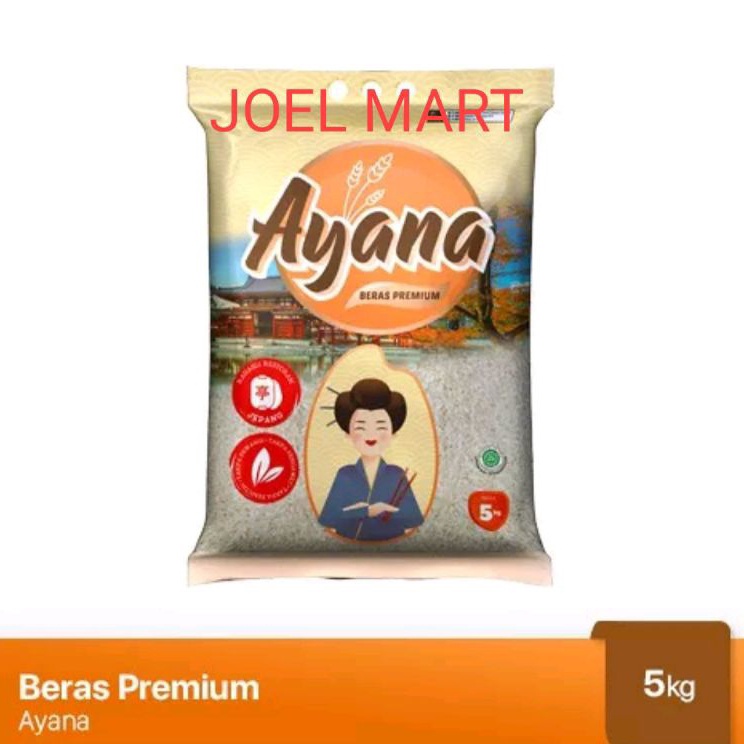 

MRQM2851 COD BERAS PREMIUM AYANA 5 KG 5KG / BERAS AYANA GOLD 5 KG / BERAS PUTIH AYANA GOLD