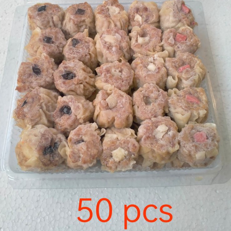 

KWZT1169 DISKON!!!!!!! Dimsum siomay ayam beku frozen mix isi 50 pcs halal PREMIUM