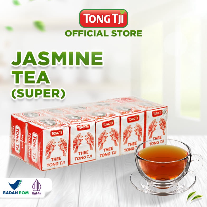 

Diskon Tong Tji Super Jasmine Tea 40g, Teh Seduh per Slop ➘#Sale