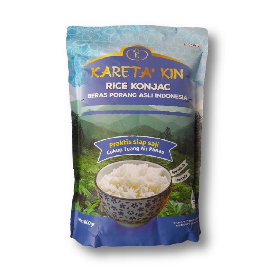 

WHVV1979 ✓ BERAS PORANG SHIRATAKI RICE KONJAC KARETA KIN 1KG