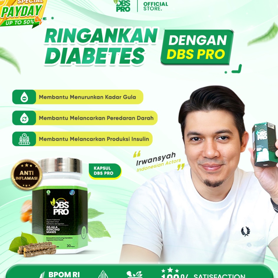 DBS PRO / Obat Diabetes/ Kapsul Stabil Diabetes