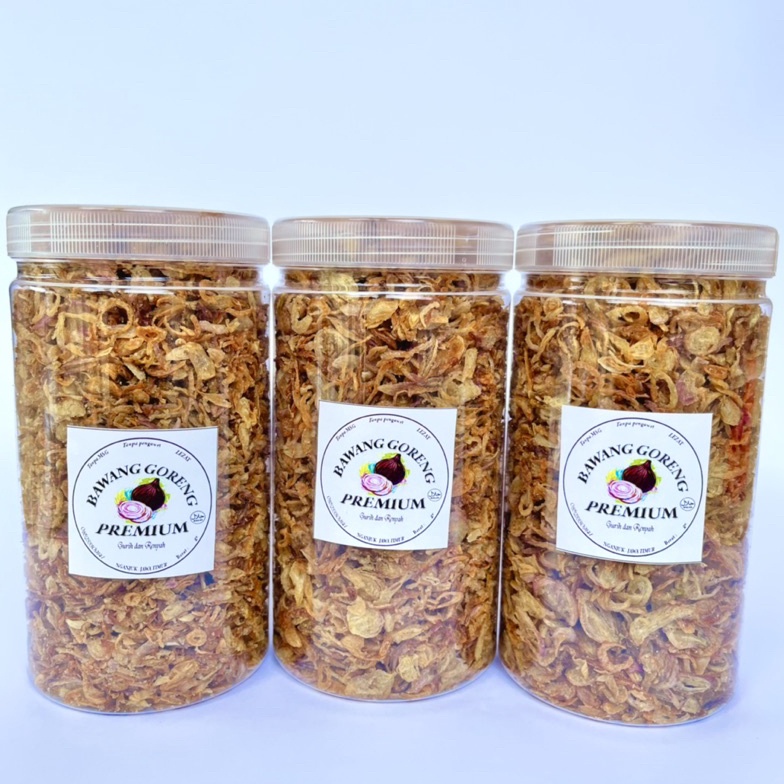 

[©P92$] 250 gram BAWANG MERAH GORENG PREMIUM / BRAMBANG GORENG TOPLES MURAH GURIH RENYAH TANPA KULIT BREBES [18]