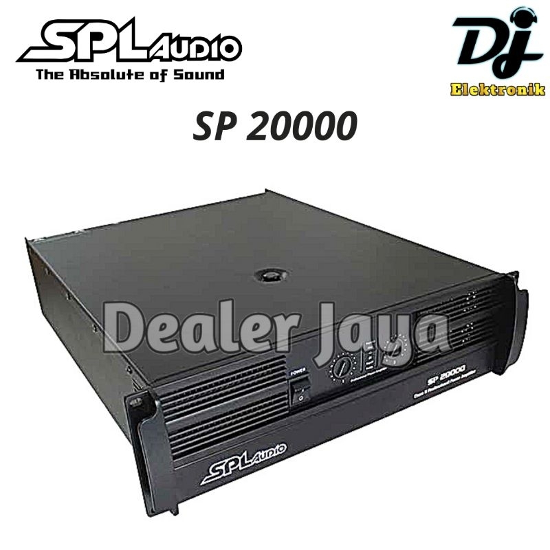 Power Amplifier SPL Audio SP 20000 / SP20000 - 2 channel