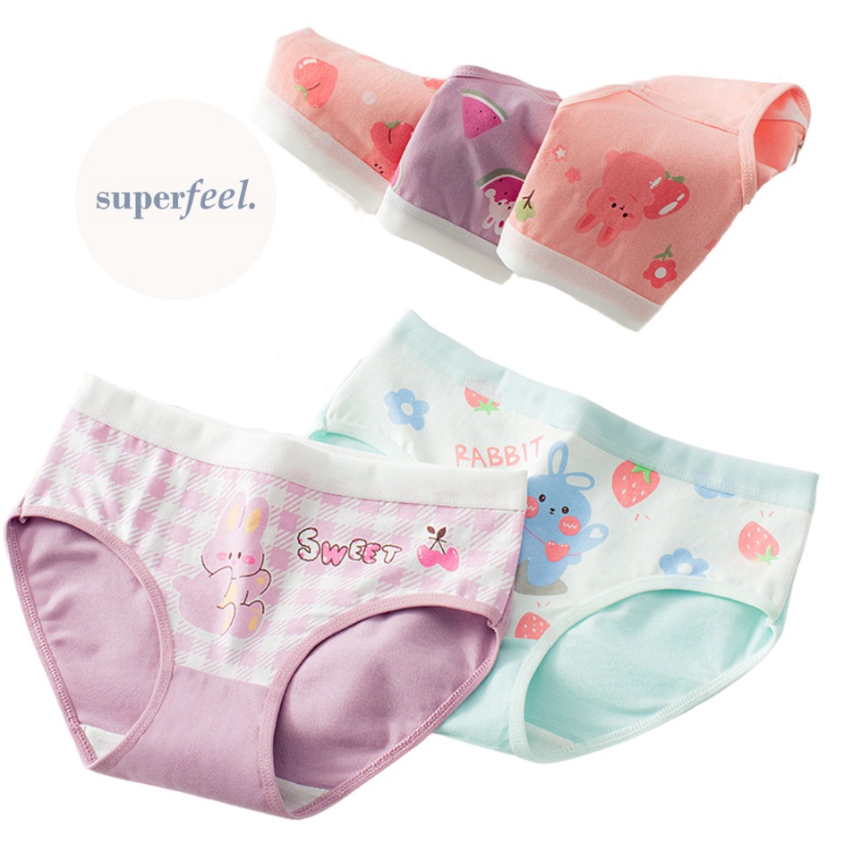 SFL CELANA DALAM COTTON ANAK KECIL BOCAH WANITA CEWE CD BOCIL BRIEF CHILD CHILDREN KID KIDS SEGITIGA