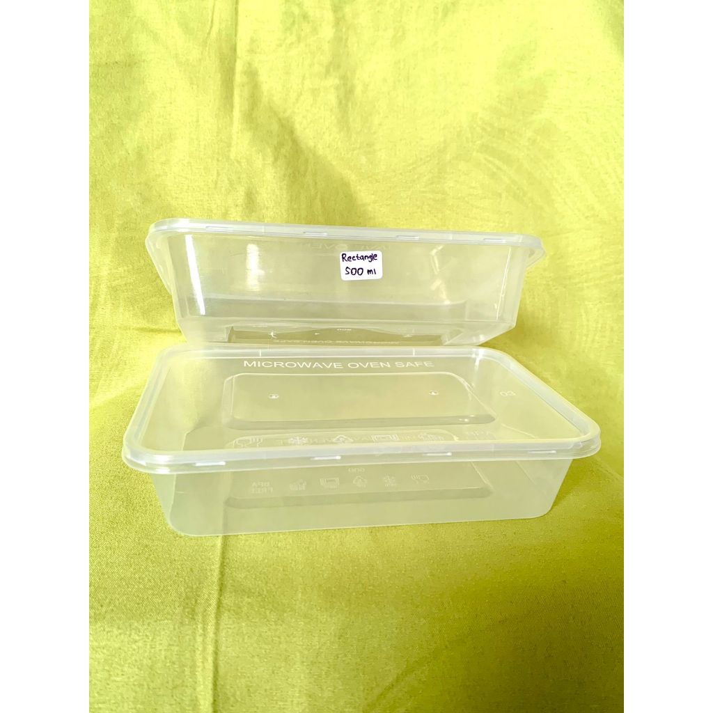 THINWALL RECTANGLE 500ML