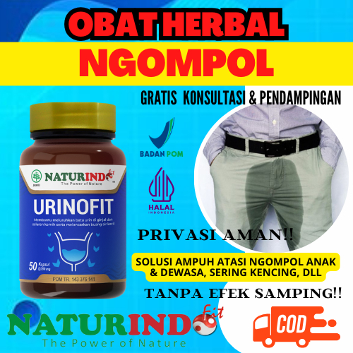 Obat Herbal Ngompol Herbal Stop Anti Ompol Beser & Anyang-anyangan Anak Remaja Orang Dewasa Urinofit