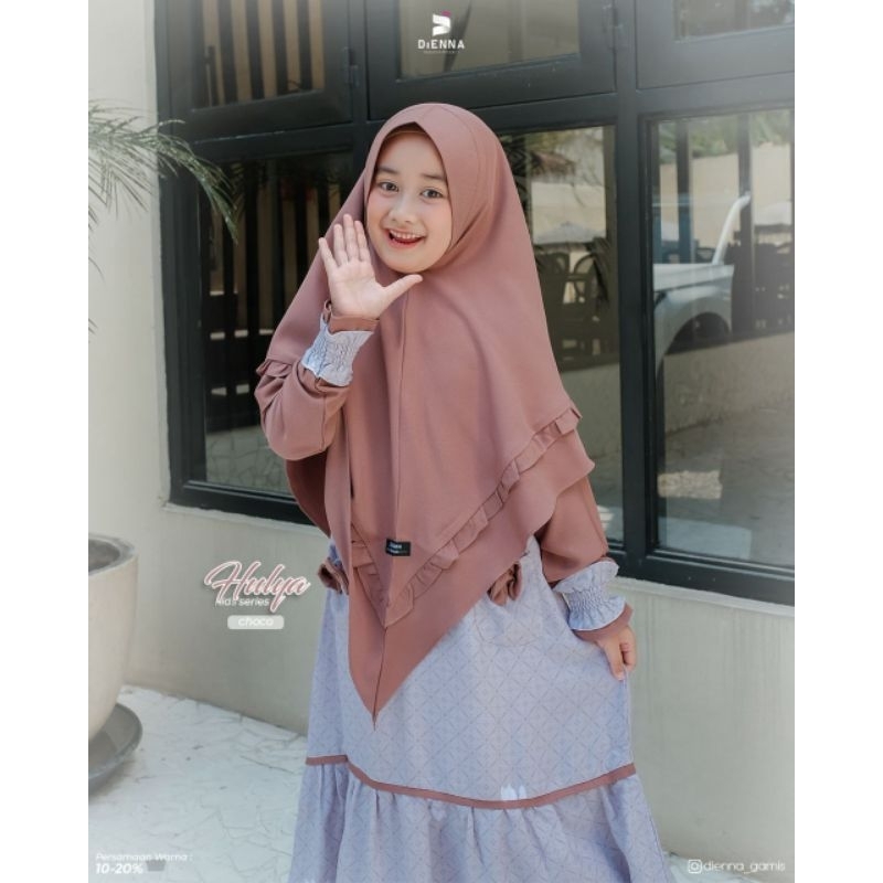 READY STOK Gamis Anak Couple Hulya by Dienna ORI